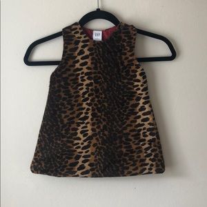 Toddler girls cheetah print dress
